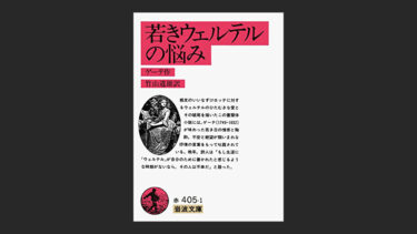 『若きウェルテルの悩み』の名言とか読書感想文など